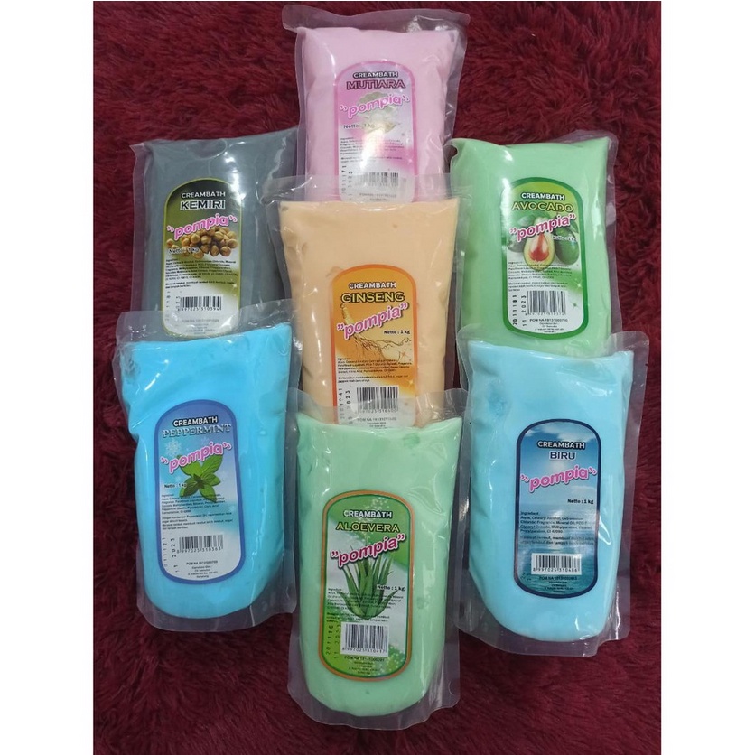 [CREAMBATH] POMPIA CREAMBATH REFILL 1Liter