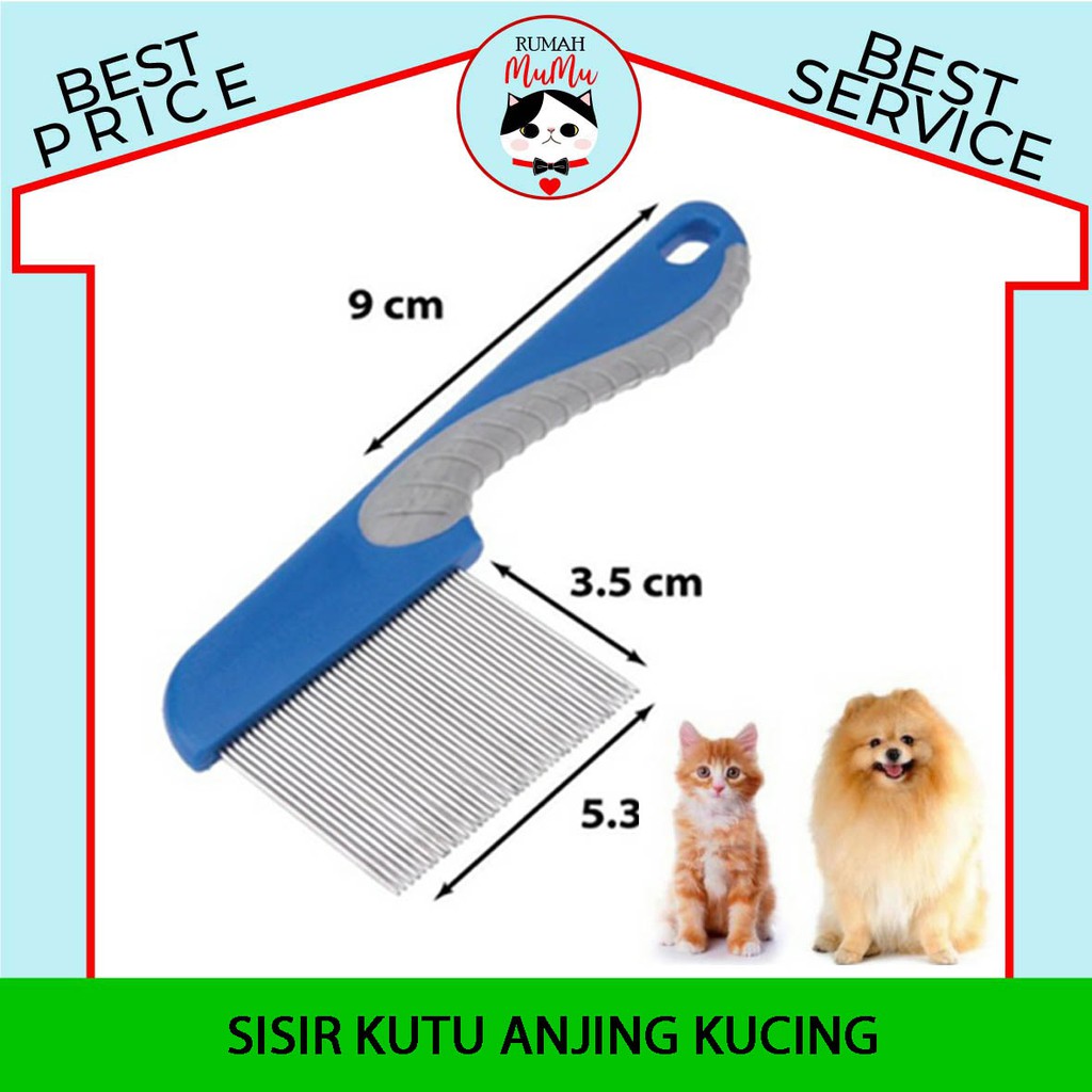 SISIR KUTU SERIT ANJING KUCING KELINCI EKONOMIS BAHAN SANGAT BAIK TERMURAH