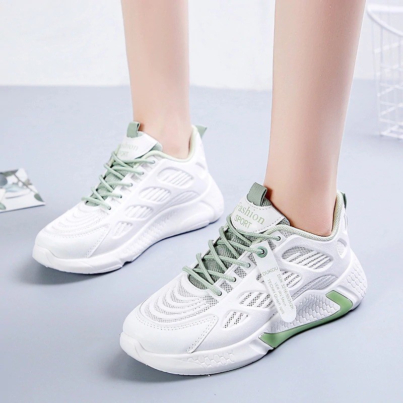 Ambigo Fashion - Sepatu Sneakers Wanita DUKE Casual Shoes - Sepatu Wanita Korea Kekinian Trendy