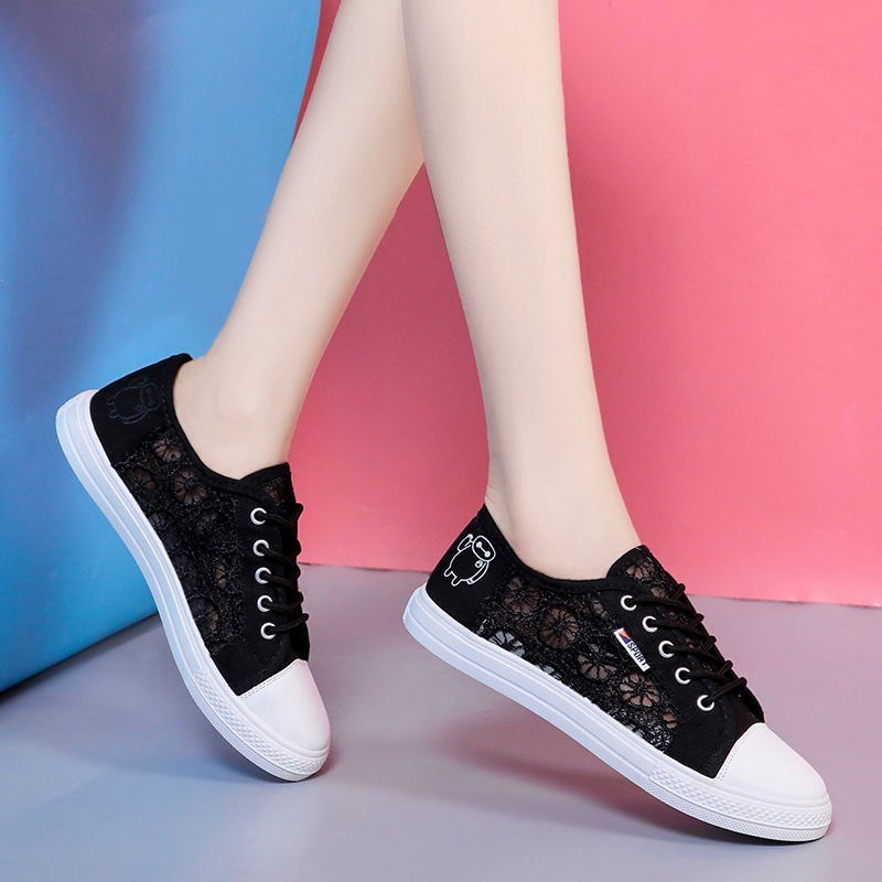 Gobra ♕ SEP005 (Tanpa Kotak) SEPATU Sneakers Wanita Motif Baymax Lace Kasual Model Korea Fashion Casual Sport Import