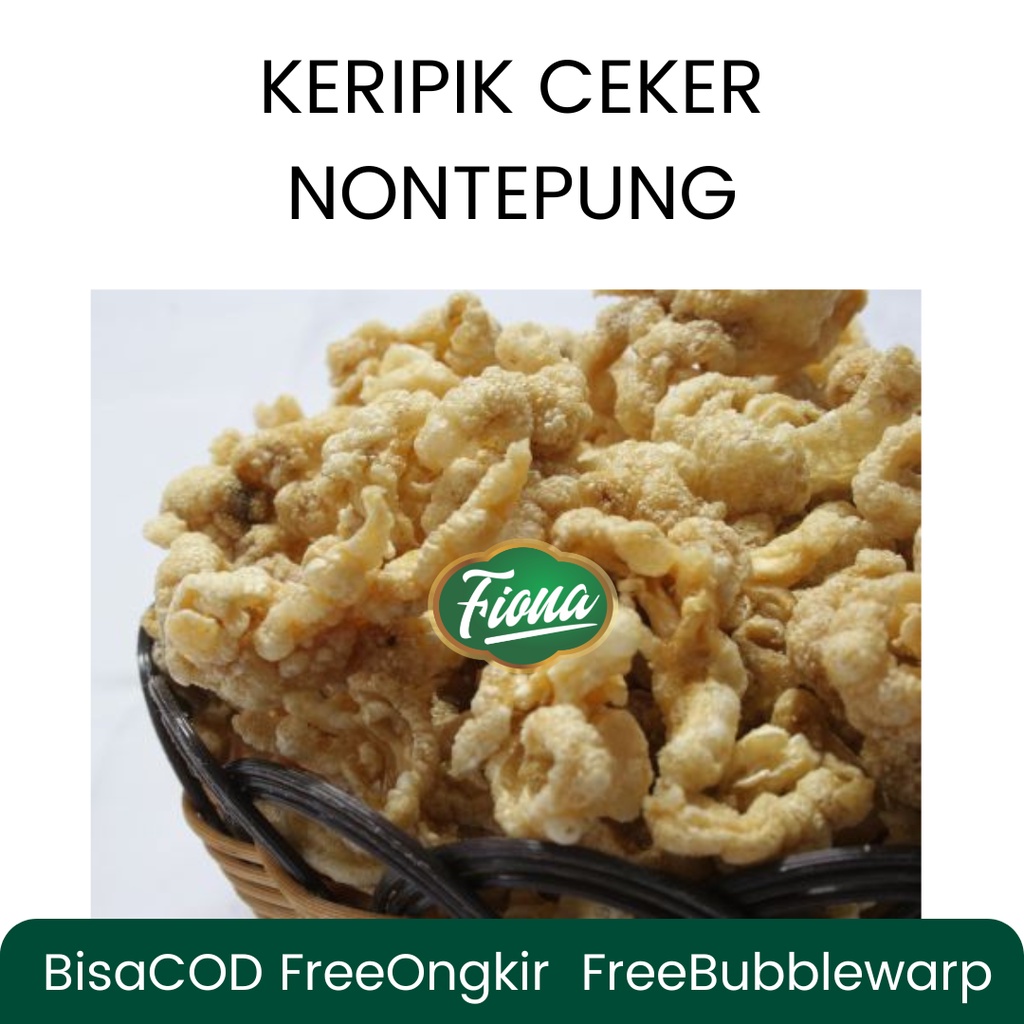 

Keripik Kripik Ceker Tanpa Tulang Tanpa Tepung Gurih Asin - BISA COD Garansi Renyah