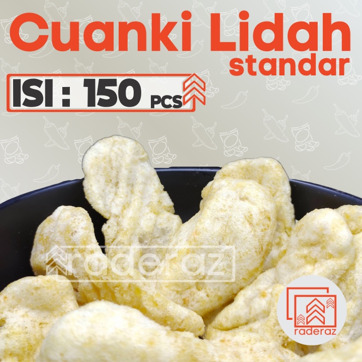 

150pcs LIDAH cuanki Toping Baso Aci, Seblak khas Garut by RADERAZ (bisa GROSIR bisa COD)