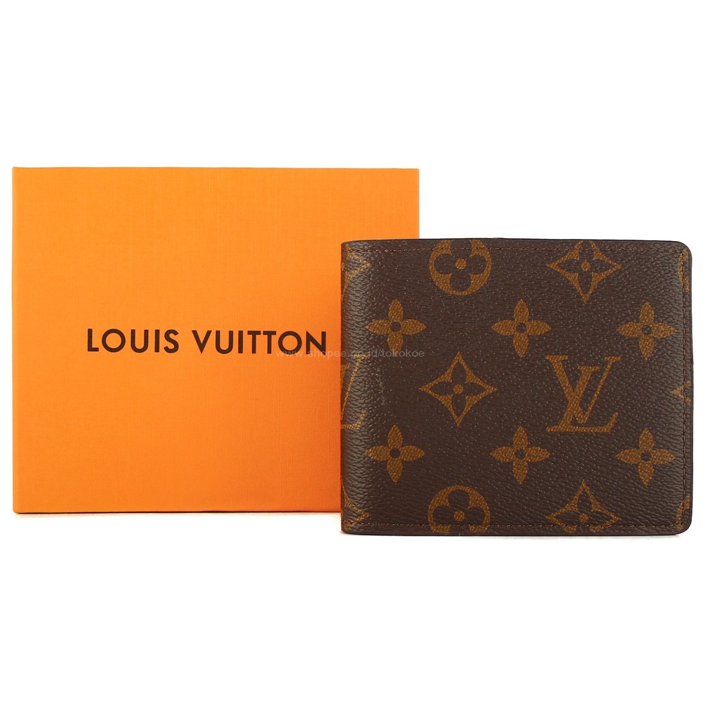 TOKOKOE Dompet Pria Bahan Kulit model Lipat eLVi Mono Import Premium