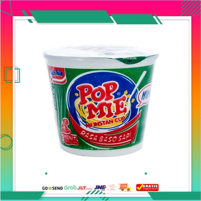 

Indomie Pop Mie Baso Sapi 35 g