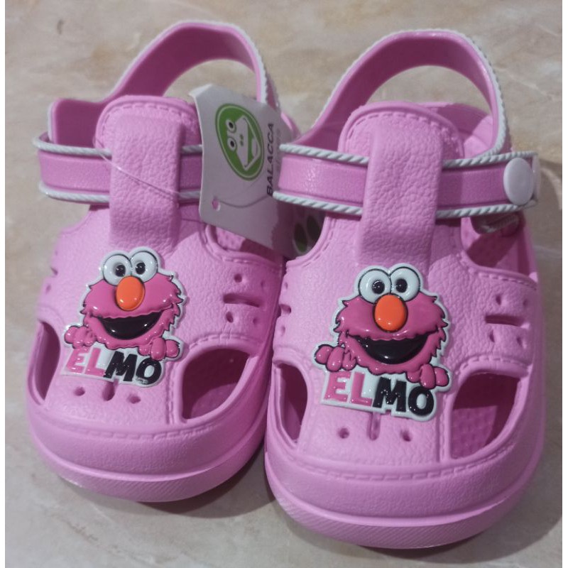 sepatu sandal anak wanaita elmo