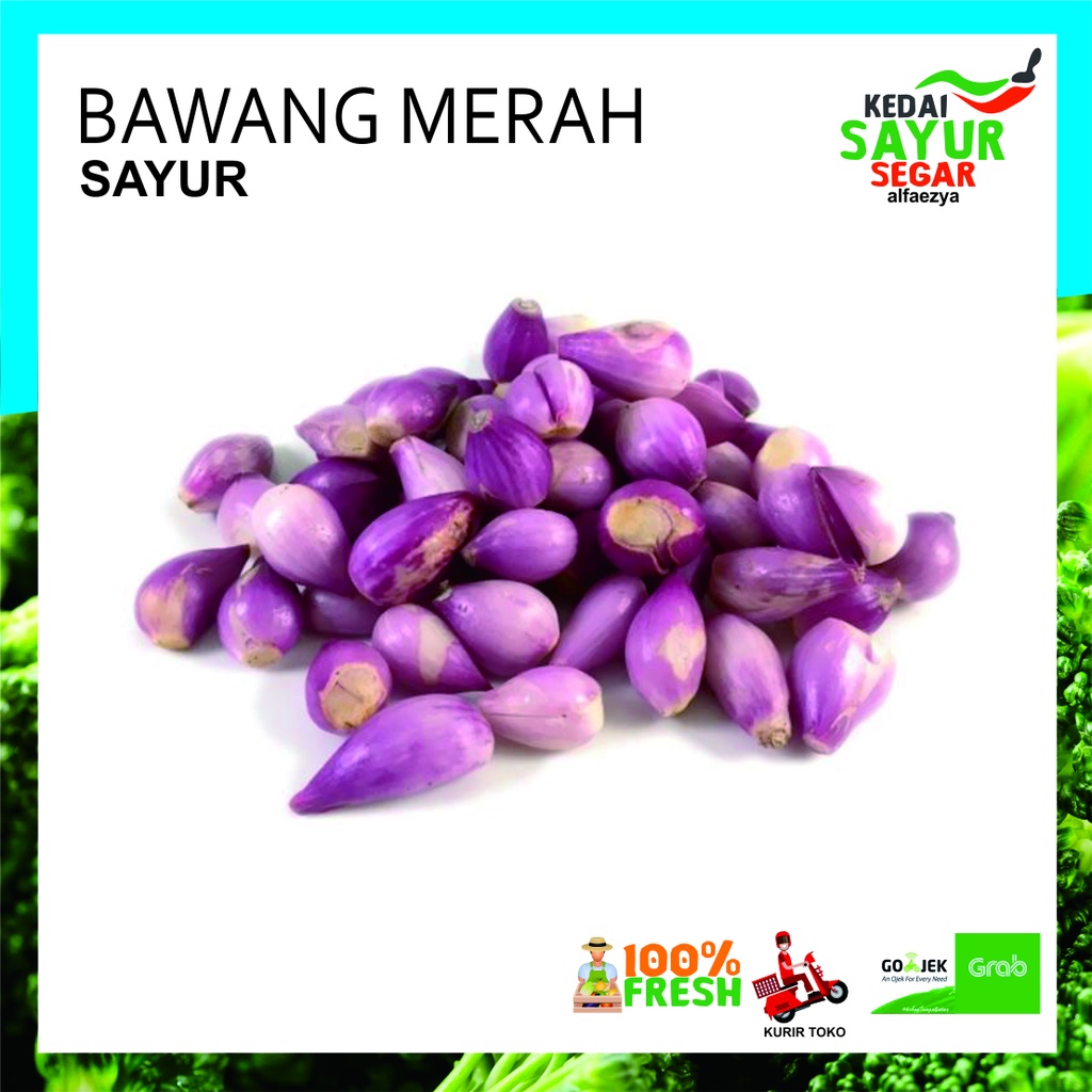 

bawang merah kemasan / sayur segar
