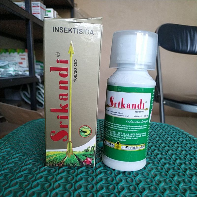 insektisida SRIKANDI 100ml (indoxacarb & emamectin)