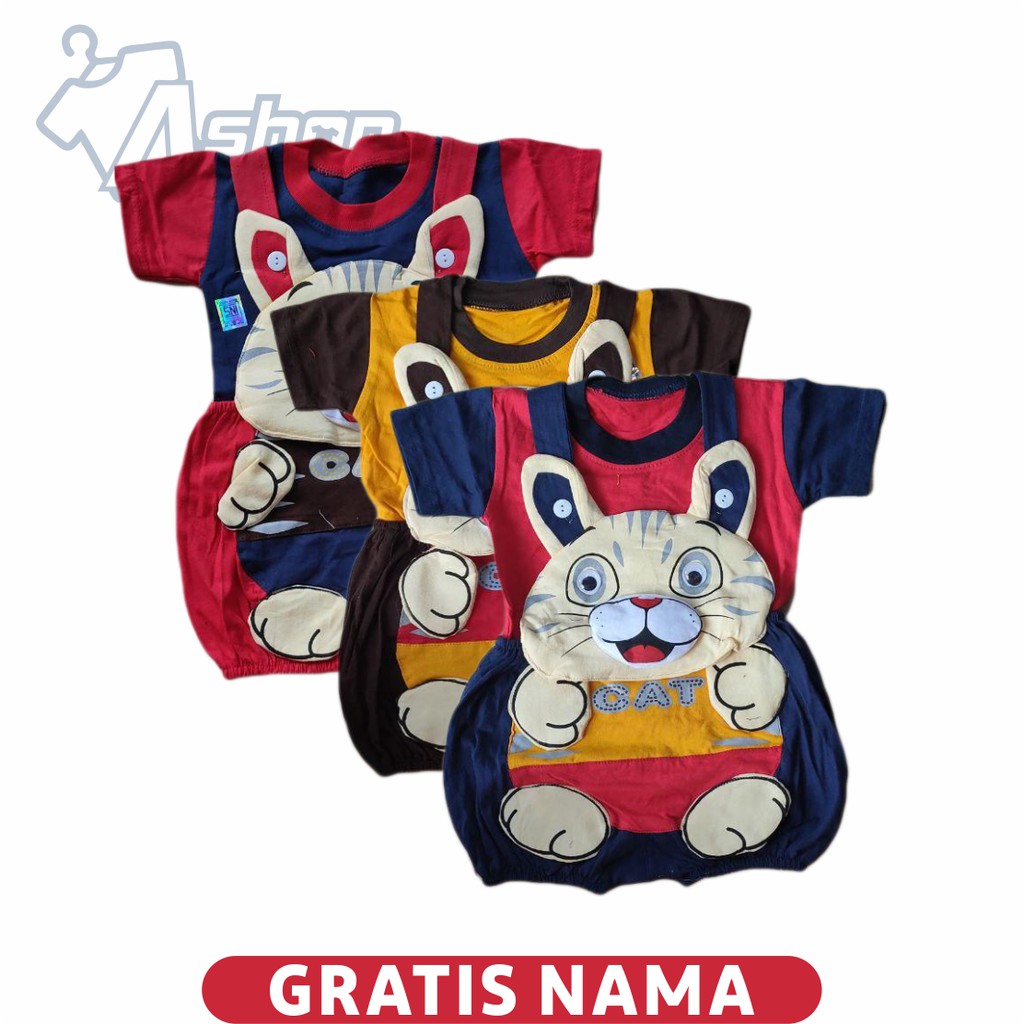 Jumper Bayi Premium SNI Motif Kucing