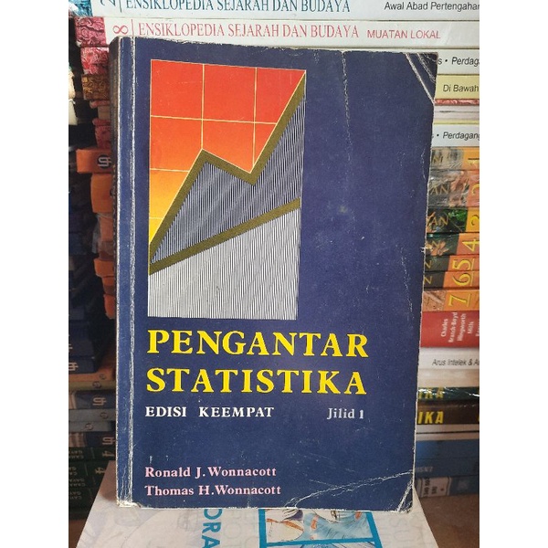 buku pengantar statistika edisi ke-4 jilid 1 oleh Ronald J wannacott