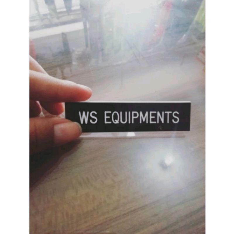 

Papan Nama Dada PDH PNS Siswa Name Tag Magnet