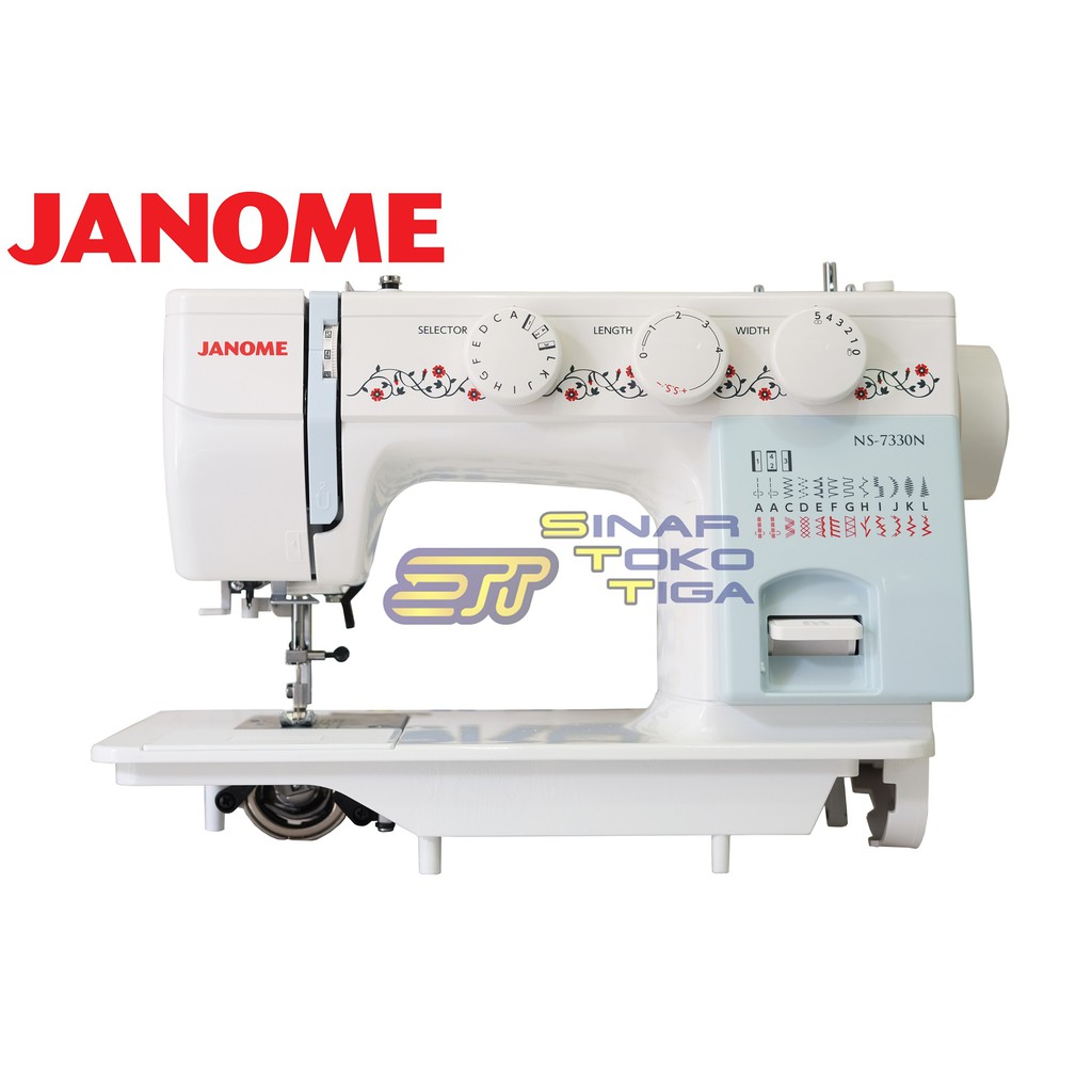 JANOME NS7330N Mesin Jahit Semi Portabel NS 7330N 7330 N