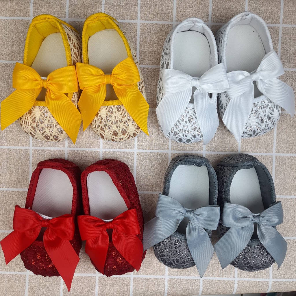 mandirishoestore-SEPATU PREWALKER ANAK BABY BAYI PEREMPUAN 0-12 BULAN FPY10