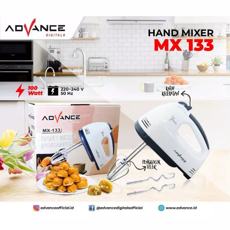 Mixer Advance MX-133 Garansi Resmi