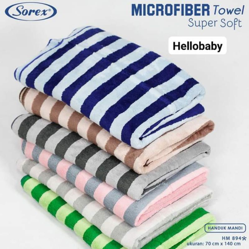 Handuk Sorex Microfiber Towel Soft