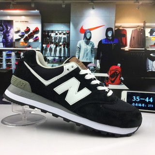 Sepatu Sneakers Desain New Balance nb574 Warna Hitam Putih