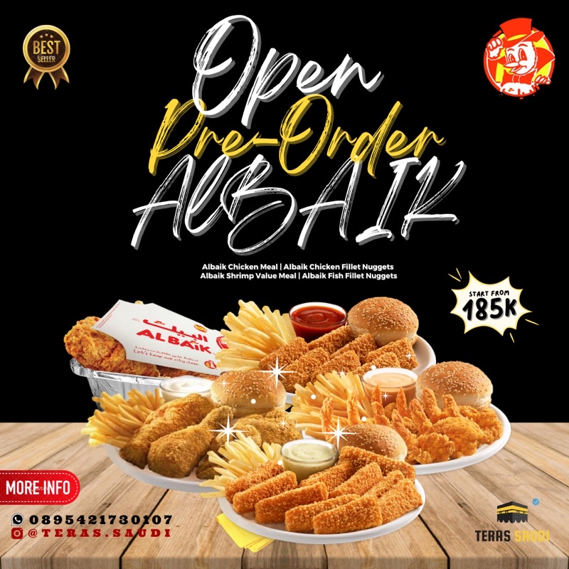 

Ayam Albaik Chicken Meal