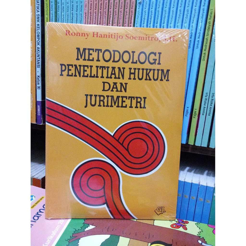 Jual Buku Metodologi Penelitian Hukum Dan Jurimetri Ronny Hanitijo Soemitro Shopee Indonesia