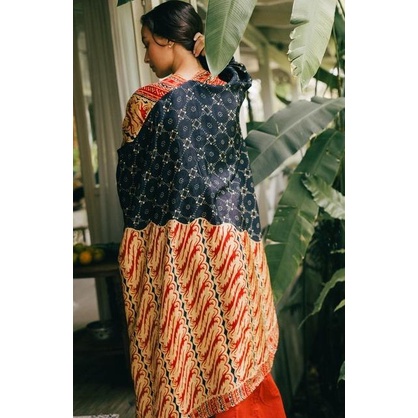 Kirana Outer Batik/Luaran Baju Panjang Wanita/Kaftan Modern 38