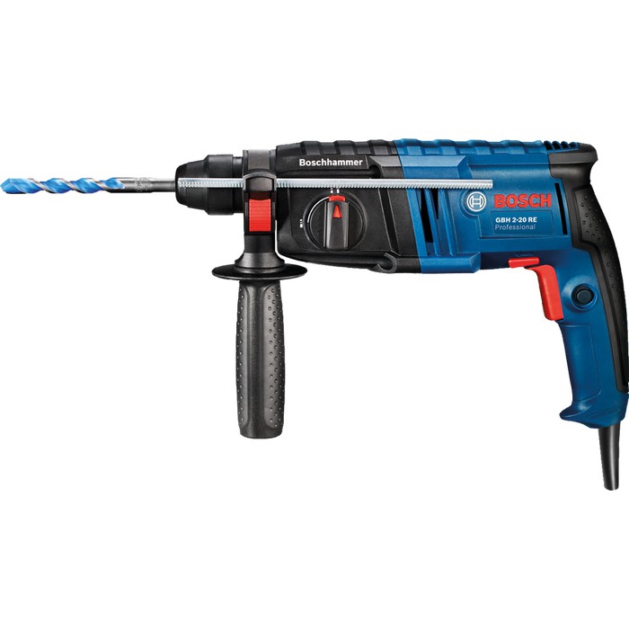 Mesin Bor Bobok Beton Bosch GBH 2-20 DRE Rotary Hammer SDS Plus 20 mm