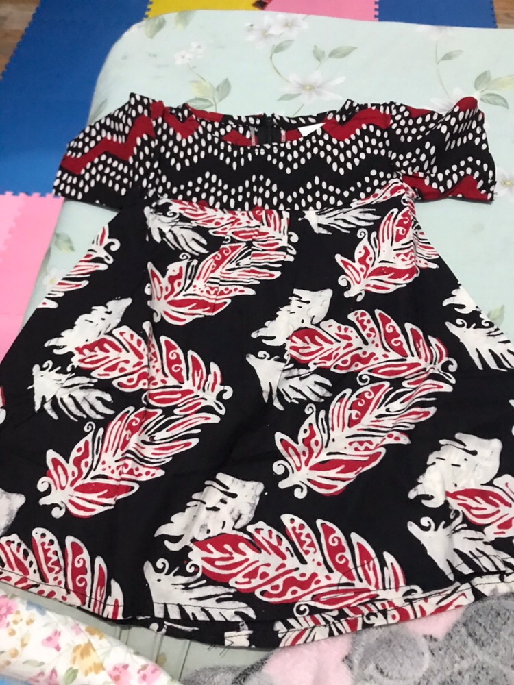 Dress Batik Anak Lucu Usia 3-4 Tahun : Blus Atasan Batik Usia 5-6 Tahun Atasan Batik Anak Lucu Unik