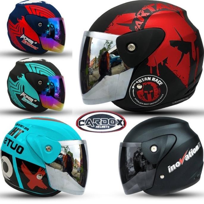 HELM HALF FACE DEWASA EVOLUTION SEPERTI GM ORIGINAL PRIA WANITA SNI