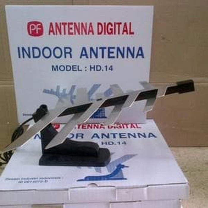 Promo ANTENA TV INDOOR HD-14 HD 14 HD14 ANTENA TV DIGITAL ANTENA DALAM Murah Banget