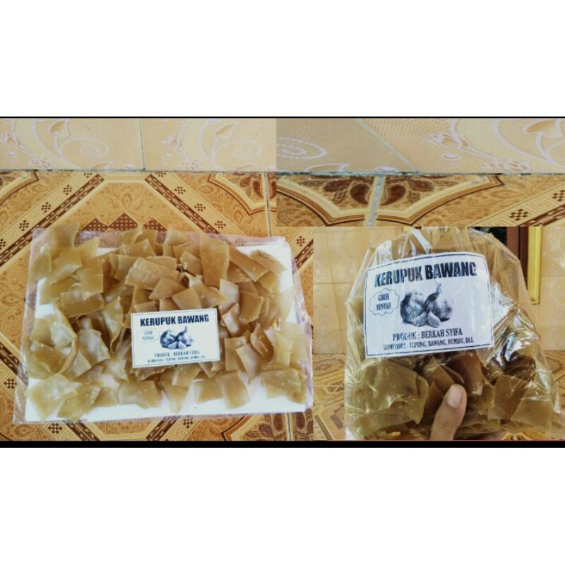 

kerupuk bawang / kerupuk gendar bawang/kerupuk homemade