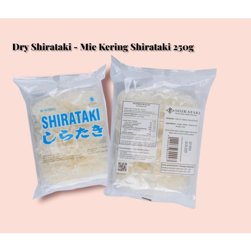 

Dry Shirataki - Mie Kering Shirataki 250g