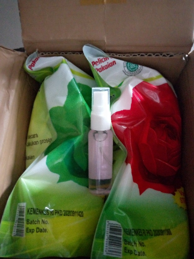 [bisa Cod] Pewangi Mawar Super Laundry Brm - Refill