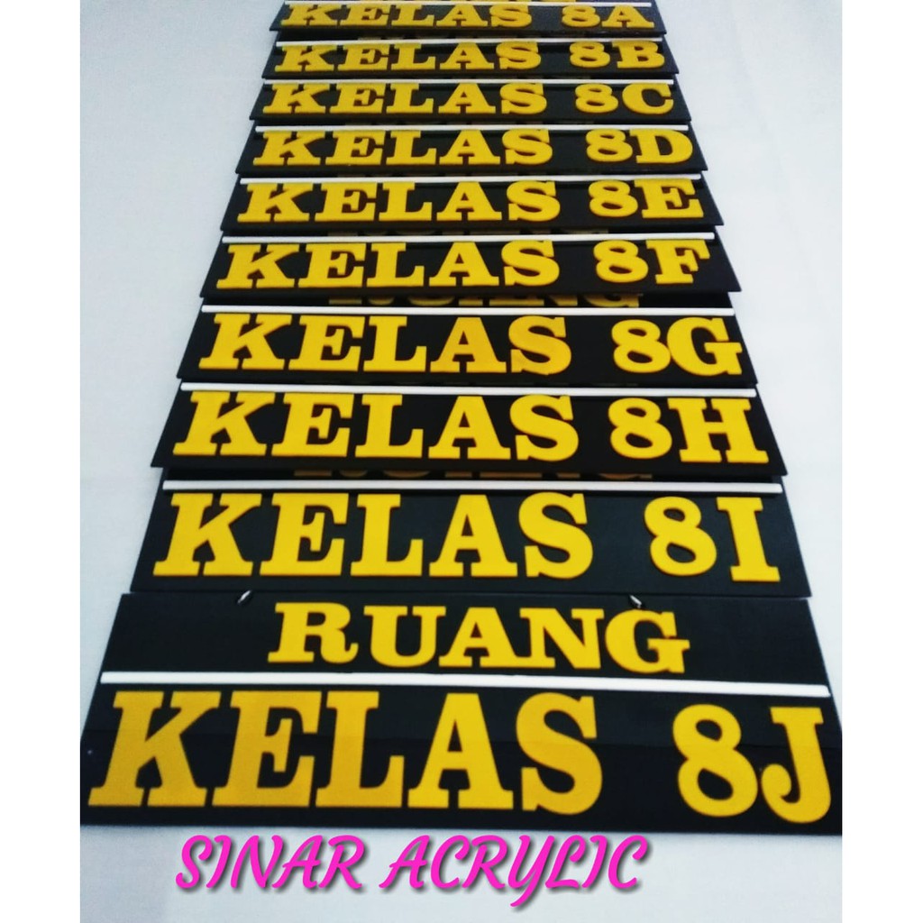 

PAPAN NAMA RUANG ACRYLIC TIMBUL 2 SISI