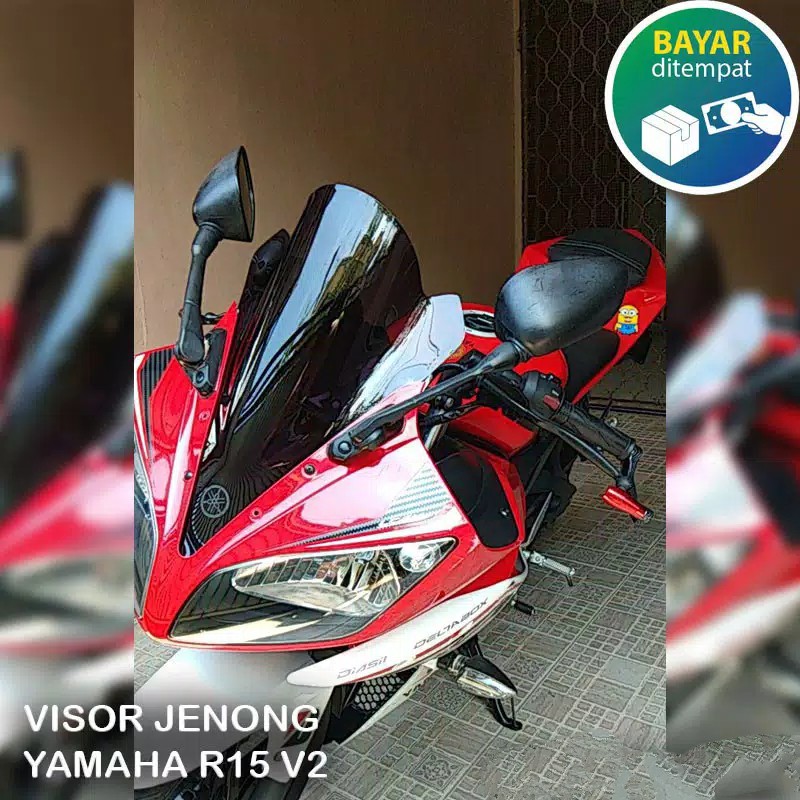 Visor R15 Jenong Winshield Yamaha R15 v2 Winsil R15 Lama - Mj 86