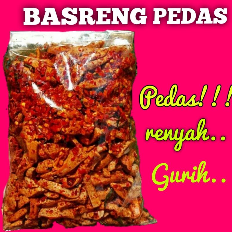 

Happy Basreng Extra Pedas daun jeruk