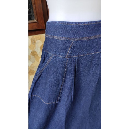 Rok Dewasa / Rok Jeans Wanita / Rok Panjang Dewasa / Rok Denim Panjang / Rok Panjang Wanita 8430