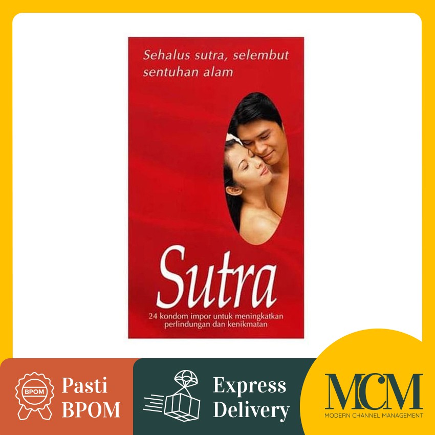 Kondom Sutra Merah isi 24 Pcs - Kondom Tipis Sutra