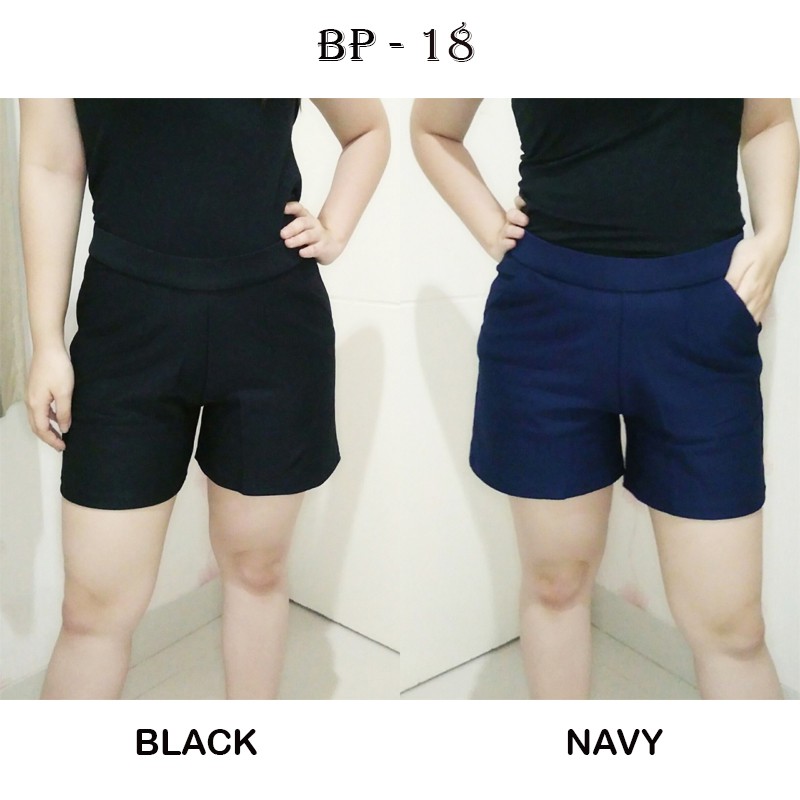 BP18 -PANTS  STANDAR &amp; JUMBO - BAWAHAN CELANA  PENDEK MODERN