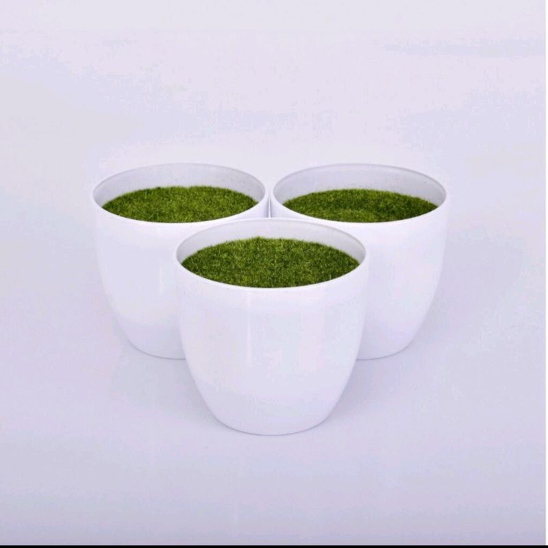 Pot bunga hiasa meja tamu/pot gabus