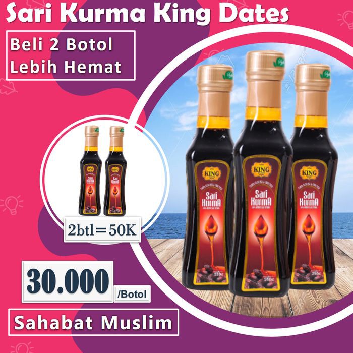 

Sarikurma King Dates 100% Murni Sari Kurma