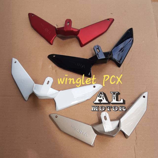 Winglet Honda Pcx Lokal New Atau Cover Lampu Bawah Variasi Pcx Lokal Shopee Indonesia