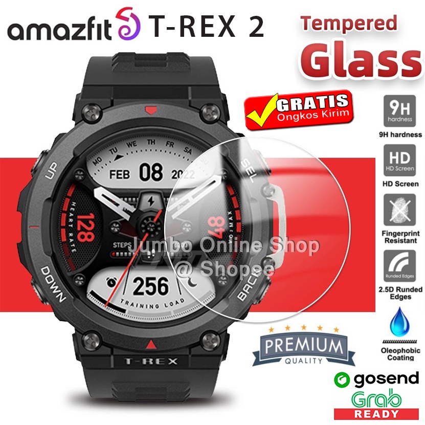 Tempered Glass Amazfit T-REX 2 Anti Gores Amazfit TREX 2 Screen Guard Kaca