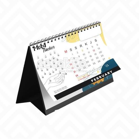 

best produk] Kalender Calendar Meja Duduk 13 Lembar