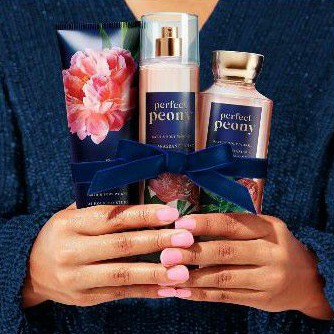 BATH &amp; BODY WORKS BBW PERFECT PEONY SERIES MIST LOTION SHOWER GEL BODY CREAM HAND CREAM SHOWER GEL BODY CREAM LOTION MIST WASH WALLFLOWER ROOMSPRAY SCENTPORTABLE GENTLE GEL DEEP CLEANSING GENTLE FOAMING CREAMY LUXE