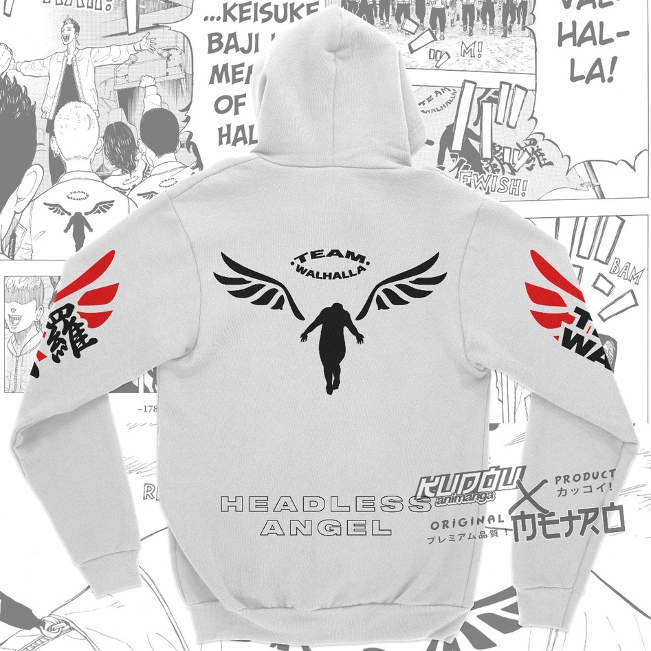 Kudou x Metro - Jaket Team Valhalla Tokyo Manji Anime Tokyo Revengers Manga