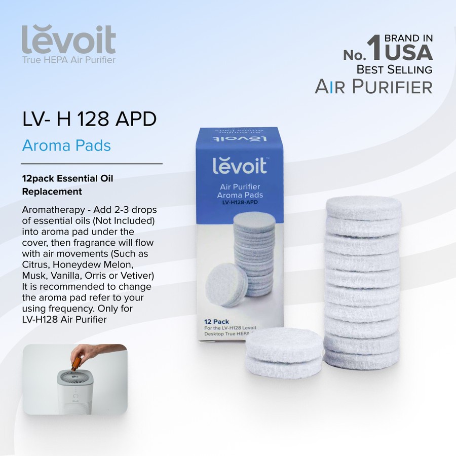 Levoit LV-H128 APD Aroma Pads 12pack Essential Oil Replacement