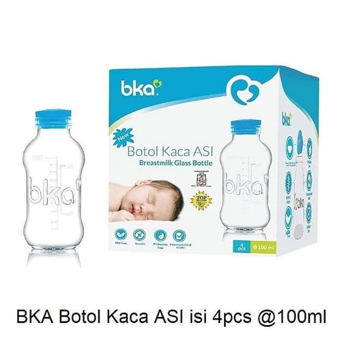 BKA BOTOL ASI 100ML ISI 4 / BOTOL ASI / BKA