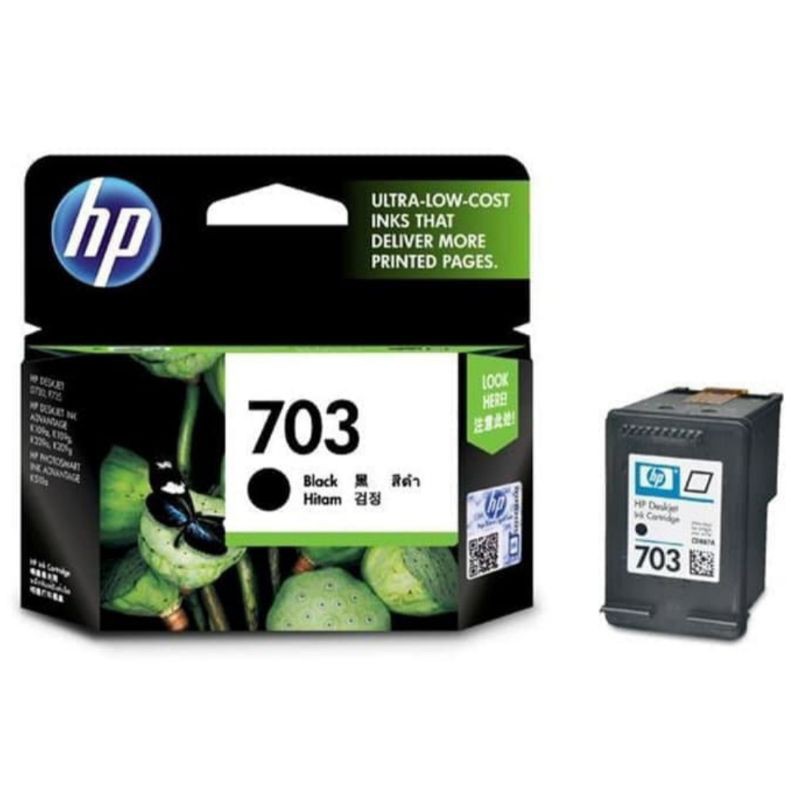 Tinta Cartridge hp 703 Black