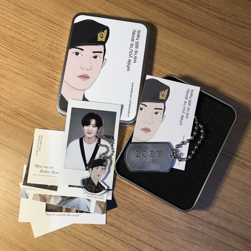 [READY STOCK] CHANYEOL MILITARY TAG