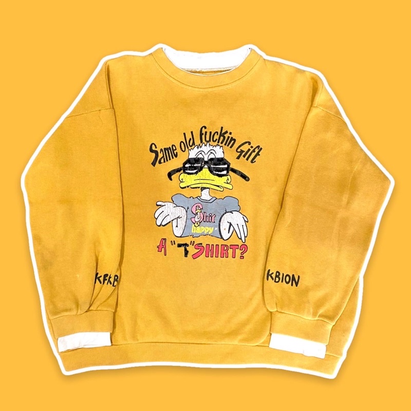 CREWNECK DONALD DUCK OVERSIZE