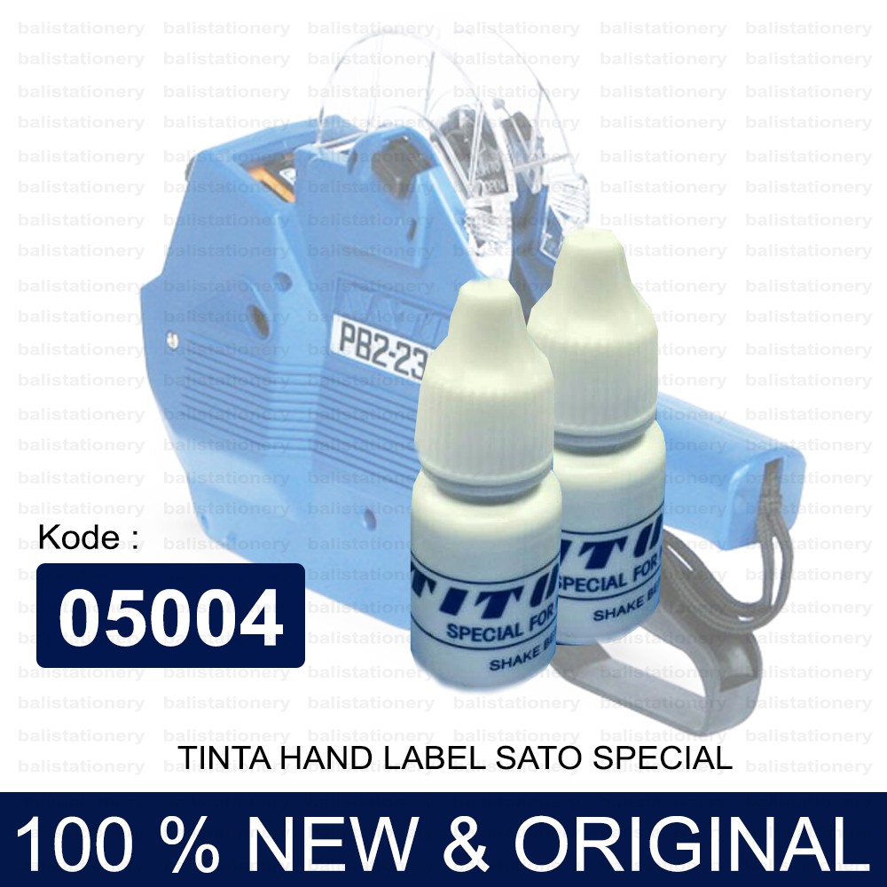 

TINTA HAND LABEL SATO SPECIAL