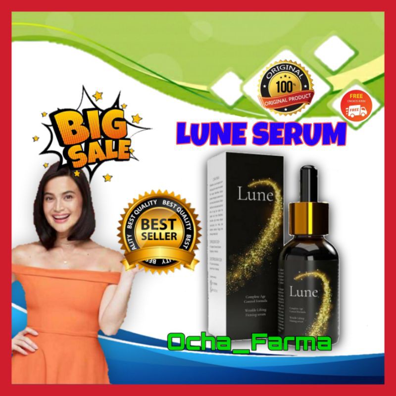 New Formula Lune Serum Anti Aging ASLI BPOM | Serum Lune Asli | Serum Lune Original