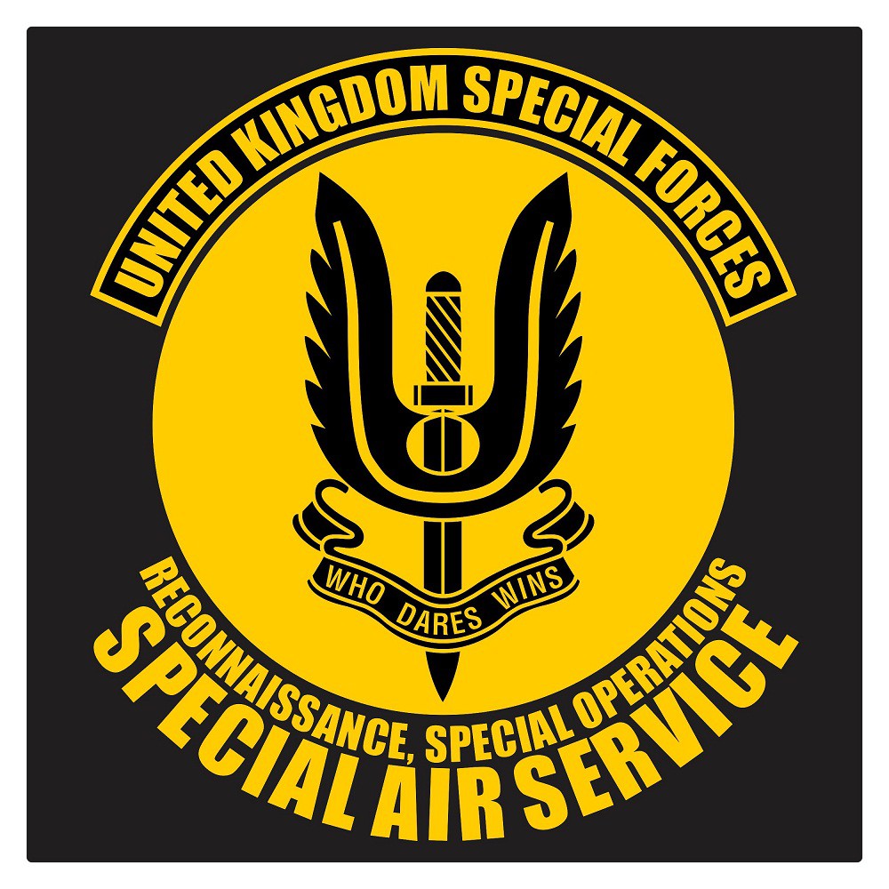 

United Kingdom Special Forces Special Air Service, Cutting Sticker